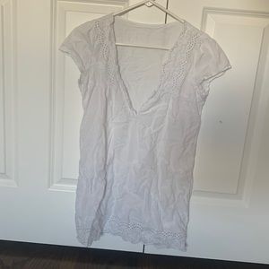 white beach cover up